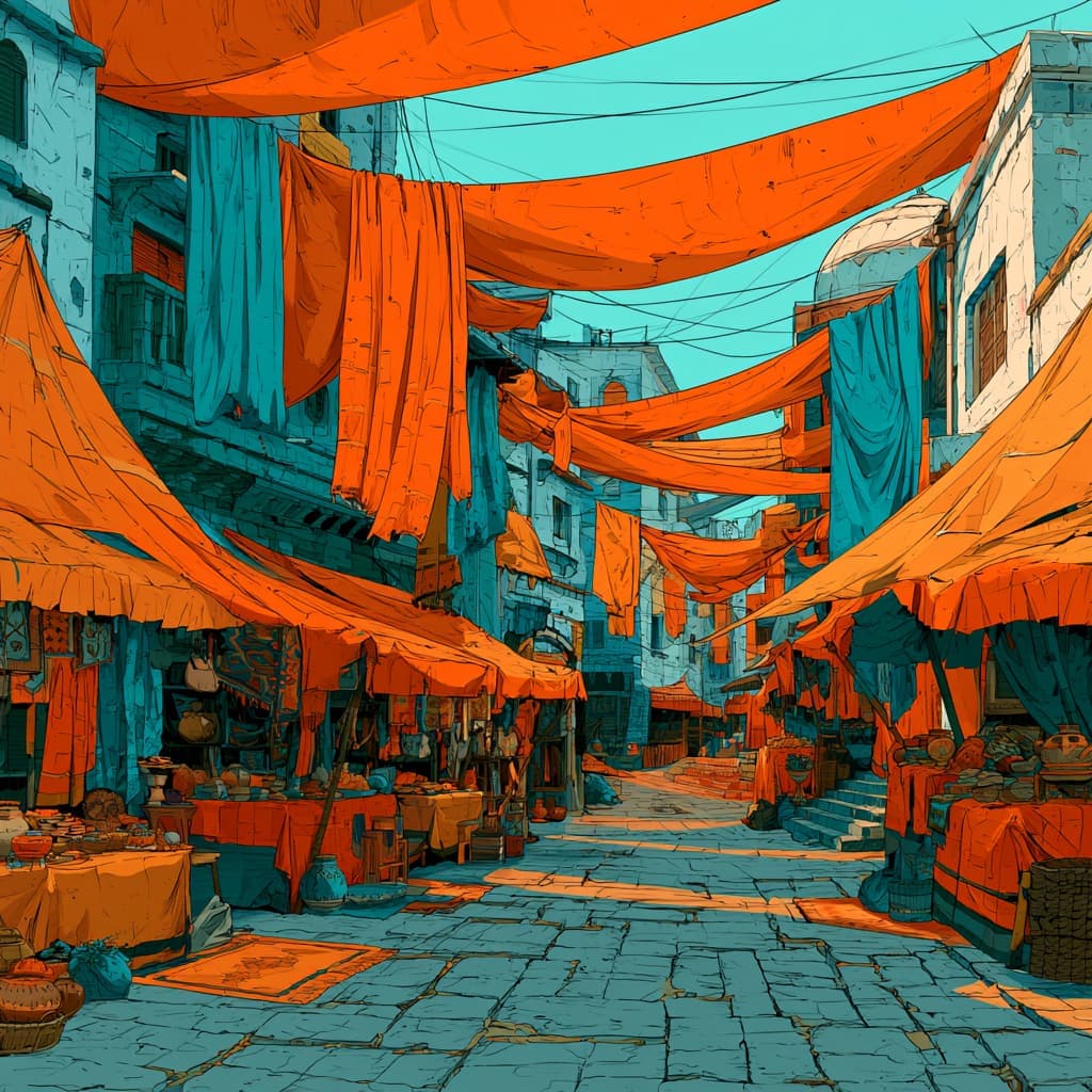 Le Marché aux Mille Couleurs