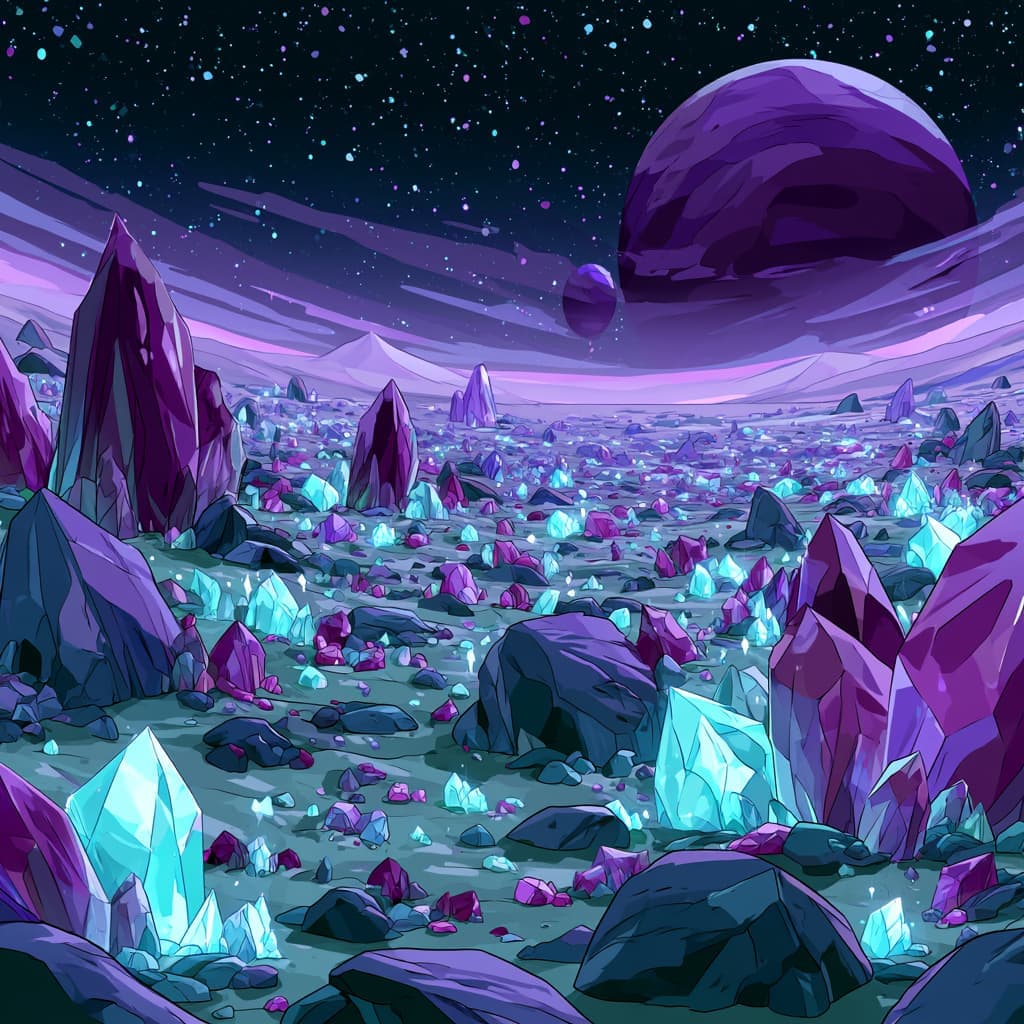 La Planète aux Cristaux