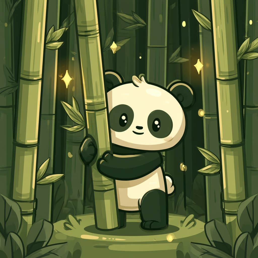 Le petit panda